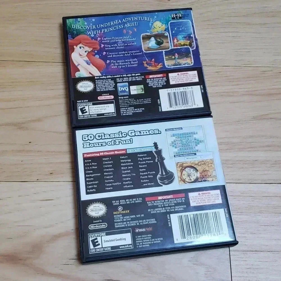 Disney's Little Mermaid: Ariel's Undersea Adventure - Nintendo DS Bundle - Picture 2 of 8